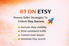 Etsy Seller Guide PLR MRR, Editable Canva Template, Digital Download