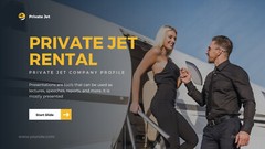 Website Landing Pages For Private Jet Template Flight Ticket Booking