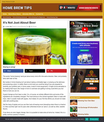 HOME BREW TIPS Website Business For Sale – Work From Home Internet Business