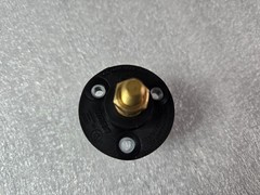 KUPO MALE CAM LOCK RECEPTACLE 600V 150A KL-150SMBK TPV NEMA 3R SINGLE STUD BRASS