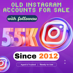 2012 Year old Instagram Page Business _ 55K For Sale