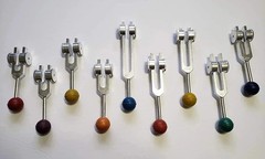 Solfeggio Tuning Forks Set of 9 with Color Removable Balls with FREE SHIPPING