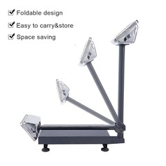 TUFFIOM 220lb Digital Platform Scale Heavy Duty Folding Floor Postal Shipping