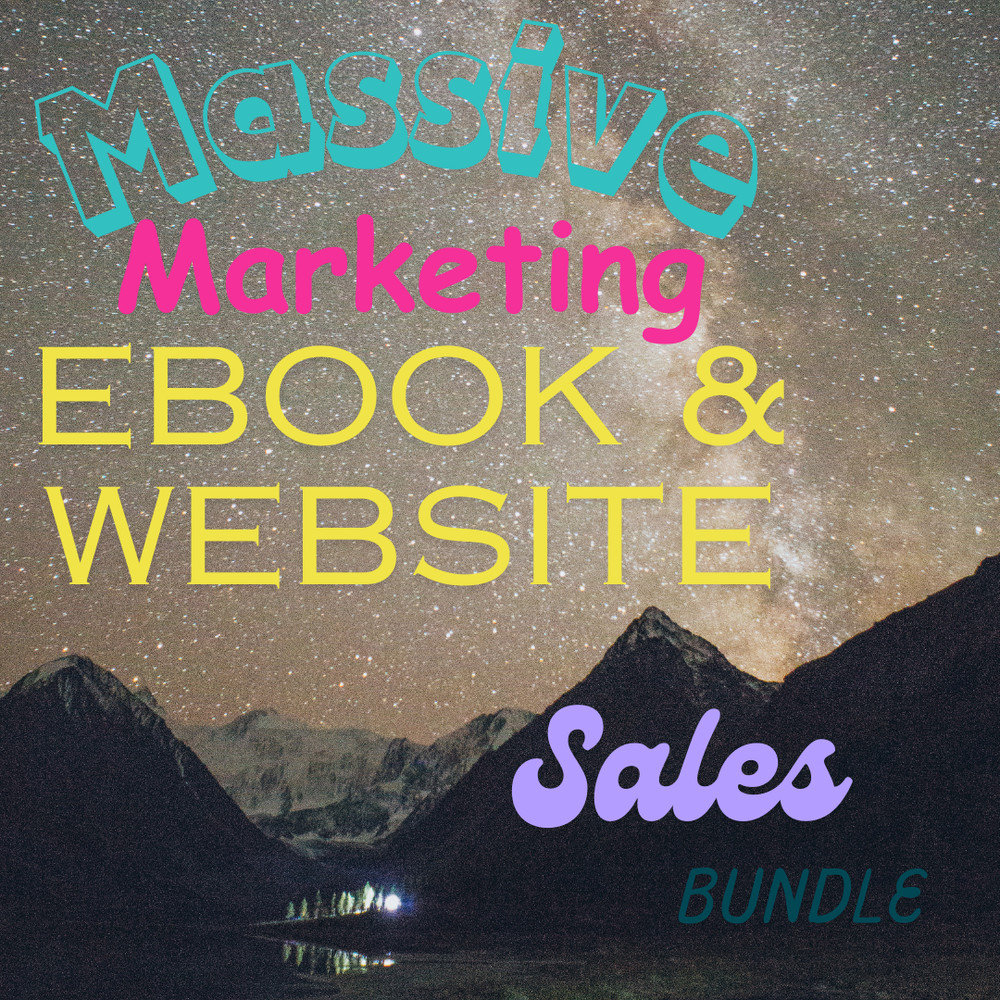 Marketing eBooks , Guides, Website Pages & Courses Bundle w/MRR License
