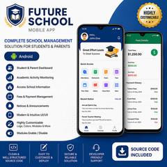 Future School Mobile App | Android App | School Management Solution