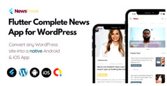 Newsfreak Flutter App – Flutter News App for WordPress