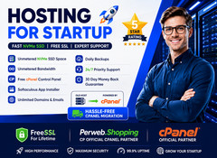 Hosting for Startup – 🌐 Ultra-Fast SSD, SSL & cPanel | Launch Smart @ $14.99/Yr