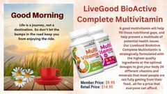 LiveGood – Membership and Affiliate Business Opportunity