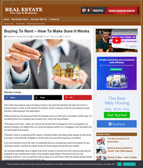 REAL ESTATE Website Business For Sale – Work From Home & Easy To Manage Website