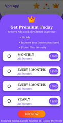 SwiftPro VPN Android App | In-App Purchase | AdMob Ready | Android Studio
