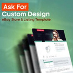 Mobile Responsive eBay Listing Template Auction Gallery Html for Fashion