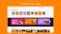 FoodRush Multi-Restaurant Food Delivery Platform Flutter Apps | Laravel Admin