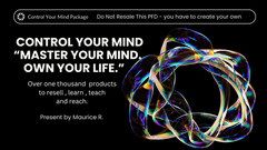 🌟MENTAL MASTERY CONTROL YOUR OWN MIND PLR PRODUCTS 2026 ASSET VAULT⭐
