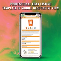 eBay Templates Mobile Responsive eBay Listing Auction Template 2019 https Ready