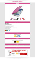 eBay Mobile Responsive Template Auction Listing Professional 2019 Design HTML