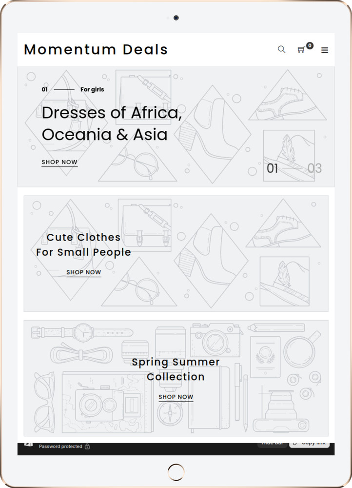 Amely Minimalist Clothing Shopify Theme