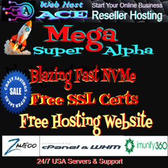 MEGA SUPER Alpha Reseller Start Your New Online Business-GO Pro w/WHMCS-WP Theme