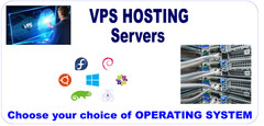 VPS Server ANY Operating system 16GB RAM, 500GB HDD, 24hour support