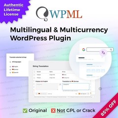 🥷 WPML Official License ‒ Lifetime / 1-Year