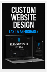 Custom Website Designs. Super responsive, super advanced script.