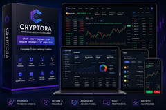 Cryptora – Crypto Trading & Exchange Platform | Spot, Copy, P2P, Binary, Wallets