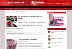 Online Dating Tips Ready-made Blog Website + Free Installation and Hosting