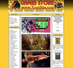 Online Video Games Store – Custom Designed Website Business For Sale