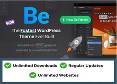 Betheme 28.4.4 Multipurpose 600+ Blog Shop Websites WooCommerce Be Theme GPL