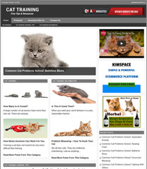 CAT TRAINING Website Business For Sale – Work From Home Internet Business