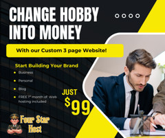 Kickstart Your Website: 3-Page Design + 1 Month Free Hosting!