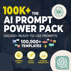 2026 AI Business Toolkit 100k+ AI Prompts for Claude Gemini ChatGPT Nano Banana