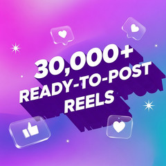 Massive Bundle of 30,000+ Reels Videos – Perfect for Instagram, Facebook