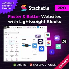 🥷 Stackable Pro Official License ‒ Lifetime / 1-Year