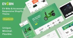 electric bike scooter business website shopify store ready made