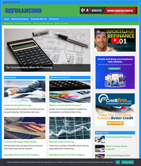Refinancing Tips Website Business For Sale: Ready-to-Launch Free Installation
