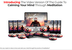 Meditation eBooks , Guides, Website Pages & Courses Bundle w/MRR License