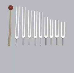 NEW 9 Pc Triple Number Set Universal Sound Tuning Forks -Sound healing therapy