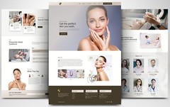 CUSTOM PROFESSIONAL WEBSITE FOR BEAUTY COSMETICS WELLNESS BRANDS WORDPRESS