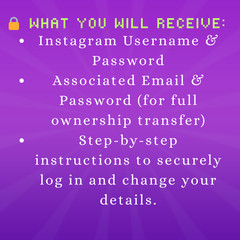2015 Year Old Instagram Page Business – 10K For sale