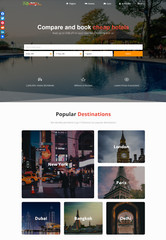 Travel Website for Sale w/ AUTO CONTENT UPDATES – Make $7-90 for each booking