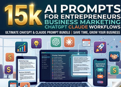 Ultimate 15000+ AI Prompts For Small Business Automation Digital Tool