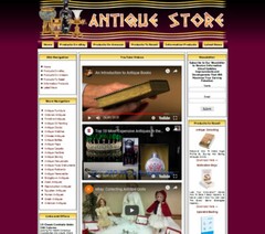 ANTIQUE STORE WEBSITE FOR SALE.Amazon Store Google Youtube Business