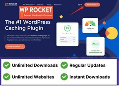 WP Rocket v3.21.0.1 – WordPress Cache Plugin GPL Speed Website Lifetime Updates