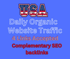 40,000 Organic USA Website Visitors per month