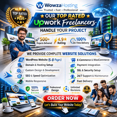 Professional WordPress Website (5–8 Pages) + Free Hosting + Free SSL & Support