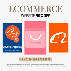 I will design your Shopify, WooCommerce, or Wix website and add your products