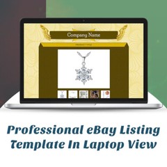 Professional eBay Mobile Responsive eBay Listing Template Auction Template