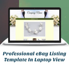 eBay Mobile Responsive HTML eBay Listing Template Auction Template Universal