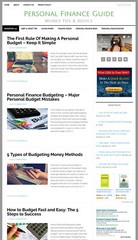 * PERSONAL FINANCE * turnkey affiliate website business for sale w/ AUTO CONTENT