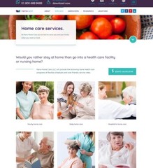 Website for Elder care /Home Health care / Medical Care / Nursing – Free Hosting